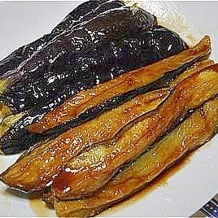 茄子の揚げ煮 甘辛味